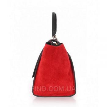 Женская сумка Celine Trapeze Red (7311) реплика