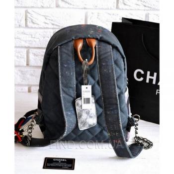 Рюкзак Chanel Graffiti Backpack Medium (9700) реплика