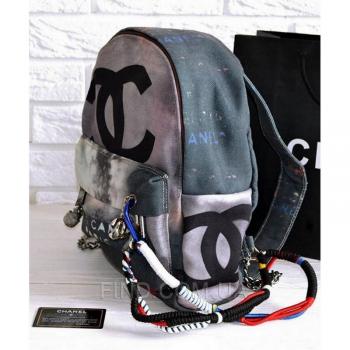 Рюкзак Chanel Graffiti Backpack Medium (9700) реплика