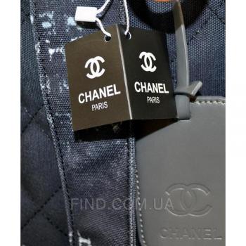 Рюкзак Chanel Graffiti Printed Canvas Backpack (9701) реплика