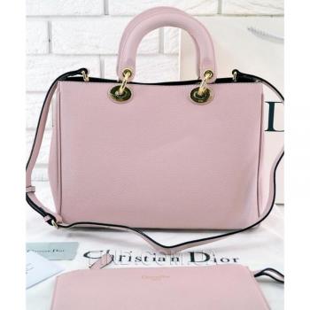 Женская сумка Dior Diorissimo Pink Medium (2328) реплика