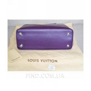 Женская сумка Louis Vuitton Capucines Violet (4030) реплика