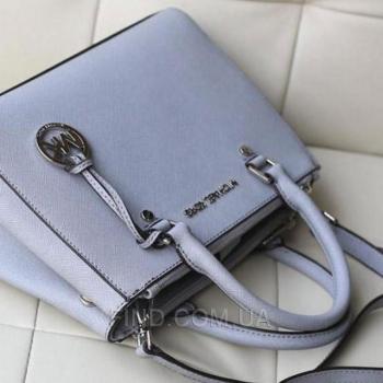 Женская сумка Michael Kors Medium Sutton Grey (5510) реплика
