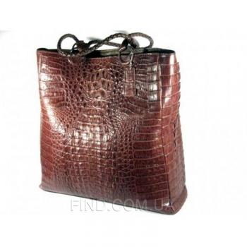 Женская сумка из кожи крокодила River (BCM 592-3 Kango)