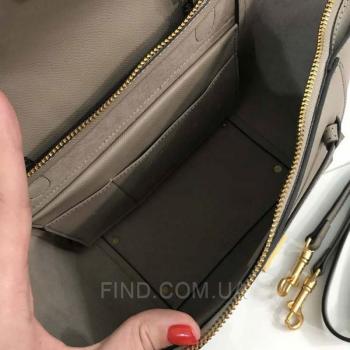 Женская сумка Celine Belt Bag Grey (7351) реплика