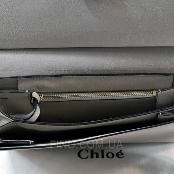 Женская сумка Chloe Faye Large Grey (2078) реплика