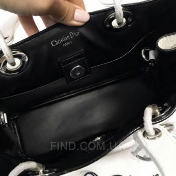 Женская сумка Dior Diorissimo White Medium (2321) реплика