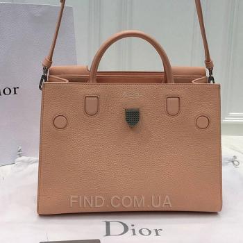 Женская сумка Dior Diorever Biege (2310) реплика