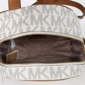 Женский рюкзак Michael Kors Abbey Signature Studded Backpack (5758) реплика