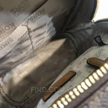 Женский рюкзак Michael Kors Abbey Signature Studded Backpack (5757) реплика