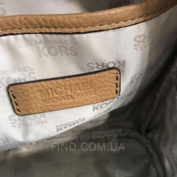 Женский рюкзак Michael Kors Abbey Signature Studded Backpack (5757) реплика