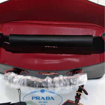 Женская сумка Prada Cuir Double Bag (6931) реплика