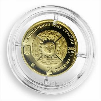 Золотая монета знака зодиака Весы