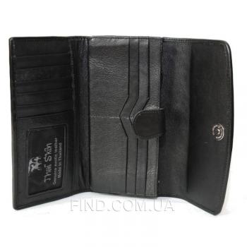 Женский кошелек из кожи ската (ST 52 RS Black)