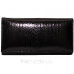 Женский кошелек из кожи морской змеи (SN 53 Black)