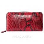 Женский кошелек из кожи питона (PT 11 EX Red)