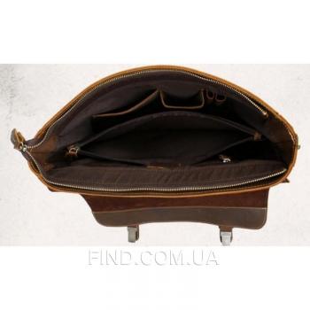 Мужской кожаный портфель TIDING BAG (T8069DB)