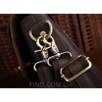 Мужской кожаный портфель TIDING BAG (7082R-1)