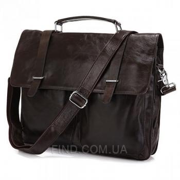 Мужской кожаный портфель TIDING BAG (6057J)