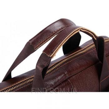 Мужская коричневая кожаная сумка Bexhill (Bx1131C)